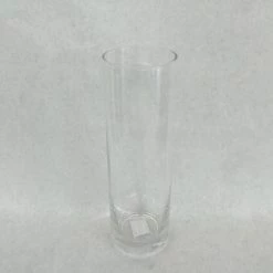 Something Blue DECOR Cylinder Vase Size 10" Glass Clear Cylinder VASES
