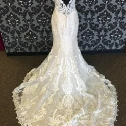 Something Blue Jennifer Hayden 9PS821 Wedding Dress Lace Ivory/Blush Size 12 WEDDING DRESSES 9 Something Blue Jennifer Hayden 9PS821 Wedding Dress Lace Ivory/Blush Size 12 WEDDING DRESSES