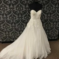 Something Blue Wedding Ti Adora Women's Wedding Dress Tulle Ivory Size 12 Strapless 7 Something Blue Wedding Ti Adora Women's Wedding Dress Tulle Ivory Size 12 Strapless