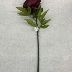 Something Blue DECOR Ashland Peony Floral Burgundy Size 27" FLORAL