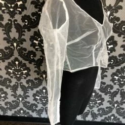 Something Blue Essense Of Australia Size 14 Ivory Tulle Sleeves Jackets