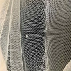 Something Blue VEILS 20-0871 Alexa Veil Tulle/Beads Light Ivory Size Cathedral Plain Edge