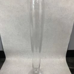 Something Blue DECOR Vase Glass Clear Size 23.5" Pilsner VASES