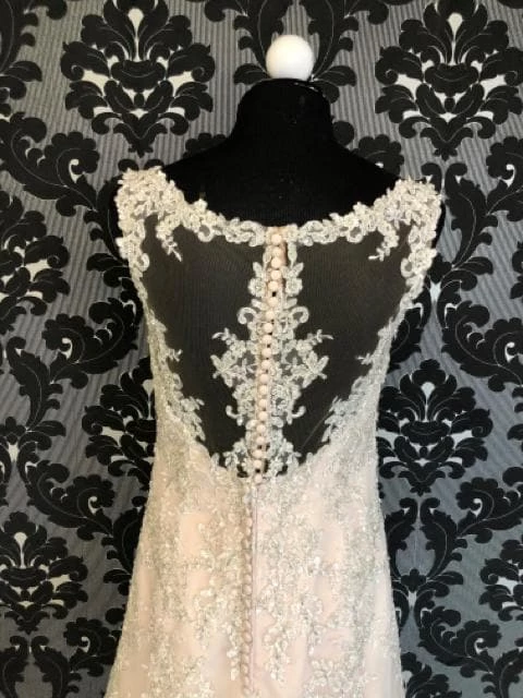 Something Blue WEDDING DRESSES Stella York 6401DM Women's Wedding Dress Beaded Ivory/Champagne 8 Something Blue WEDDING DRESSES Stella York 6401DM Women's Wedding Dress Beaded Ivory/Champagne