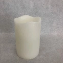 Something Blue Pillar Candle Size 6