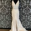 Something Blue Jasmine Size 6 Tulle With Lace And Sequin Fit & Flare WEDDING DRESSES
