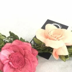 Something Blue Sola Flowers Swag Floral/Greenery Green/Blue/Orange/Blush/Burgundy FLORAL DECOR