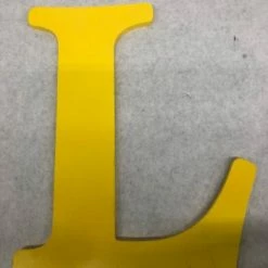 Something Blue DECOR Sign Wood Yellow Size 10"x11.75" SIGNS