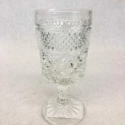 Something Blue Glassware Glass Clear Size 6.5" Wine Glass GLASSWARE DECOR
