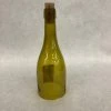 Something Blue Wine Bottle Glass Light Olive Size 9.5" GLASSWARE DECOR