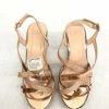 Something Blue NEW ARRIVALS C&M Elegant Women Shoe Glitter Rose Gold Size 7 SHOES