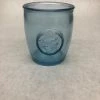 Something Blue Down To Earth Tumbler 100% Recycled Glass Blue Size 16oz GLASSWARE DECOR