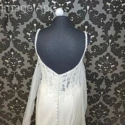 Something Blue Allure Bridal 9766 Women's Wedding Dress Crepe/Tulle Ivory WEDDING DRESSES