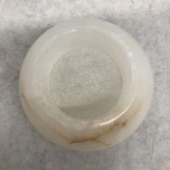 Something Blue DECOR CreativeCo-Op Candle Holder Marble Ivory Size 3"x1.25" CANDLES