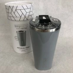 Something Blue THE PARLOUR Brumate Imperial Pint Concrete Gray