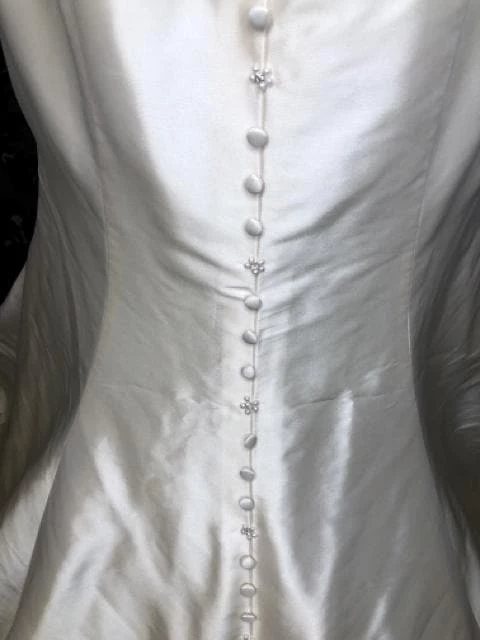 Something Blue WEDDING DRESSES Allure Bridal 9106 Women Wedding Dress Satin Ivory Size 12 8 Something Blue WEDDING DRESSES Allure Bridal 9106 Women Wedding Dress Satin Ivory Size 12