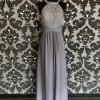 Something Blue Bill Levkoff Gray Dress Size 4 FORMAL/MOTHER'S DRESSES