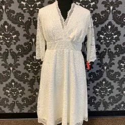 Something Blue Kyonna Bridal Formal Lace Ivory Size 1X FORMAL/MOTHER'S DRESSES