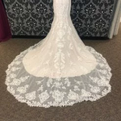 Something Blue Essense Of Australia D2322 Wedding Dress Sequin/Lace AS IS SMALL STAIN FRONT 9 Something Blue Essense Of Australia D2322 Wedding Dress Sequin/Lace AS IS SMALL STAIN FRONT