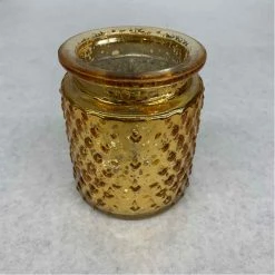 Something Blue Candle Holder Mercury Glass Gold Size 3.5" CANDLES