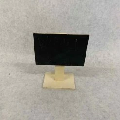 Something Blue DECOR Chalkboard Wood/Chalkboard Brown/Black Size 4.75" SIGNS