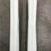 Something Blue Wedding DECOR 4ct 10" Ivory Wax Taper Candles