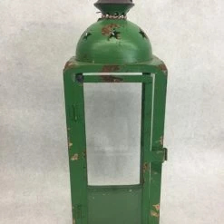 Something Blue Wedding Lantern Metal Green Size Large Christmas THE PARLOUR