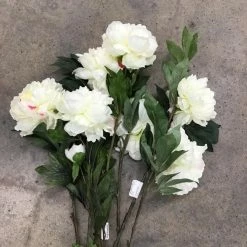 Something Blue Wedding DECOR Peony Floral Ivory Size 27