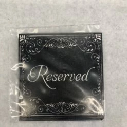 Something Blue Sign Cardstock Black & White Size 4 Ct SIGNS DECOR