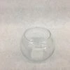 Something Blue Vase Glass Clear Size 3.5" Fishbowl VASES DECOR