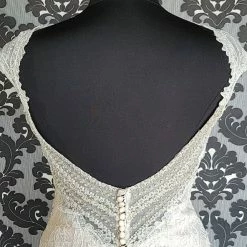 Something Blue Allure Bridal 9471 Size 16 Ivory And Champage Cap Sleeve Mermaid