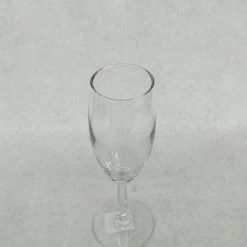 Something Blue DECOR Champagne Flute Size 8.5" Glass Clear Champagne Flute GLASSWARE