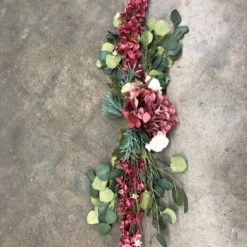 Something Blue Swag Greenery/Floral Mauve/Blush/Ivory/White Size 40" FLORAL