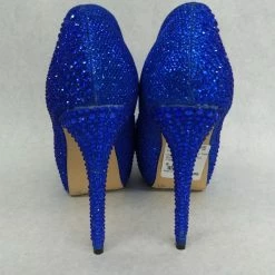 Something Blue NEW ARRIVALS Shoe Size 8 Rhinestone Blue SHOES