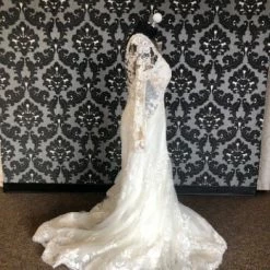 Something Blue Martina Liana ML1054 Women's Wedding Dress Lace/Tulle Ivory/Nude