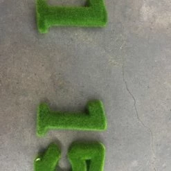 Something Blue DECOR David Tutera Table Numbers Green Moss 15 Pack