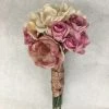 Something Blue Wedding Bouquet Floral Ivory/Various Pinks Size 13.5" FLORAL DECOR
