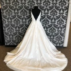 Something Blue Jasmine Couture Wedding Dress Lace/Tulle Champagne/Ivory Size 8 WEDDING DRESSES 13 Something Blue Jasmine Couture Wedding Dress Lace/Tulle Champagne/Ivory Size 8 WEDDING DRESSES