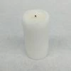 Something Blue Pillar Candle Wax White Size 5" CANDLES DECOR