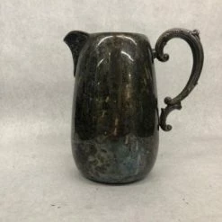 Something Blue Pitcher Silver Tarnished Silver Size Various CONTAINER