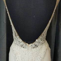 Something Blue CallaBlanche 121232 Wedding Dress Size 10 Crepe/Beaded Ivory Sleeveless WEDDING DRESSES 11 Something Blue CallaBlanche 121232 Wedding Dress Size 10 Crepe/Beaded Ivory Sleeveless WEDDING DRESSES