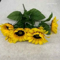 Something Blue Hobby Lobby Sunflower Floral Yellow/Brown/Green Size 18" FLORAL