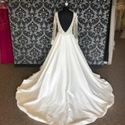 Something Blue Allure Bridal 9614 Women's Wedding Dress Satin/Beaded Ivory WEDDING DRESSES