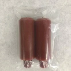 Something Blue Taper Candle Wax Ginger Size 2pc CANDLES DECOR