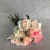 Something Blue DECOR Bouquet Size 10" Floral White/Green/Blush FLORAL