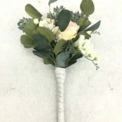 Something Blue DECOR Bouquet Floral/Greenery Blush/White/Green Size 13