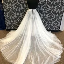 Something Blue Madison James MJ500T Size 10 Ivory Tulle Ballgown Skirt