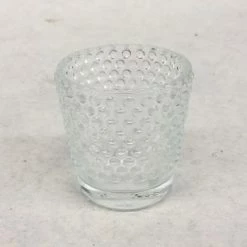 Something Blue Koyal Wholesale Votive Holder Glass Clear Size 2.5" CANDLES DECOR