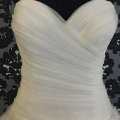 Something Blue Wedding Size 14 Prosecco Wtoo Tulle Strapless Dropwaist/Ballgown WEDDING DRESSES