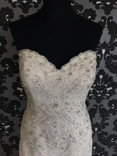 Something Blue Wedding Fiore Couture Amanda Wedding Dress Lace Ivory Size 12 Strapless WEDDING DRESSES 4 Something Blue Wedding Fiore Couture Amanda Wedding Dress Lace Ivory Size 12 Strapless WEDDING DRESSES